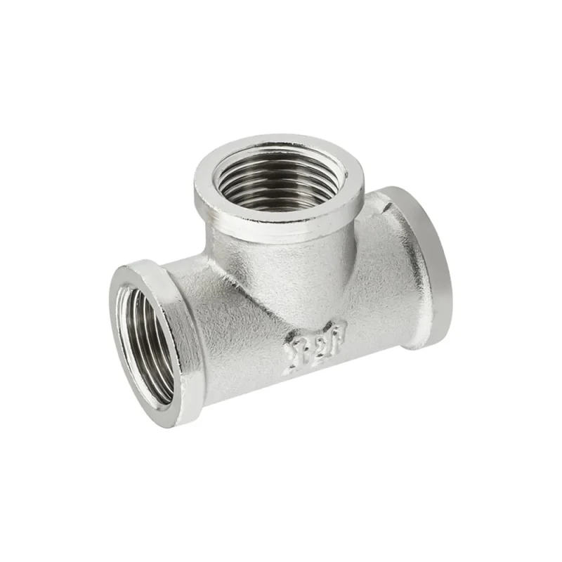 Тройник никелированный PROFACTOR в/в/в 1/2" PF TF 151