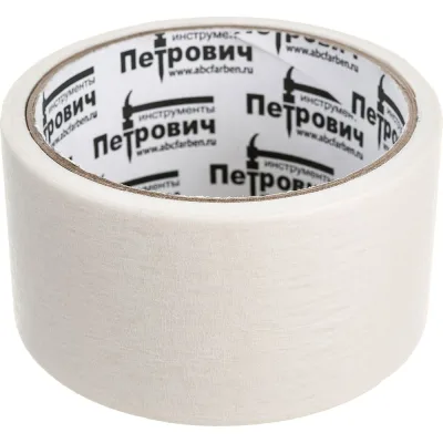 Малярная креповая лента Петрович размер 48 мм х 14 м П070-4814 4100003117