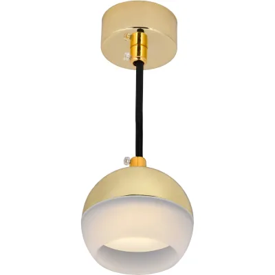 Подвесной светильник IEK Lighting 4012 под лампу gx53 золото LT-UCB0-4012-GX53-1-K22