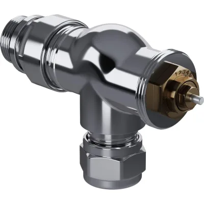 Набор термостатический осевой Royal Thermo Design Pro 15мм М30x1.5, хром НС-1646643