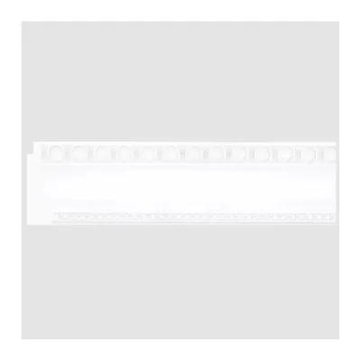 Интерьерный багет Cosca Decor 80 мм, белый матовый СПБ048157
