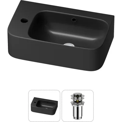 Комплект Wellsee 2 в 1 Lavinia Boho Bathroom Sink накладная/подвесная раковина 45x27 см 20216485R