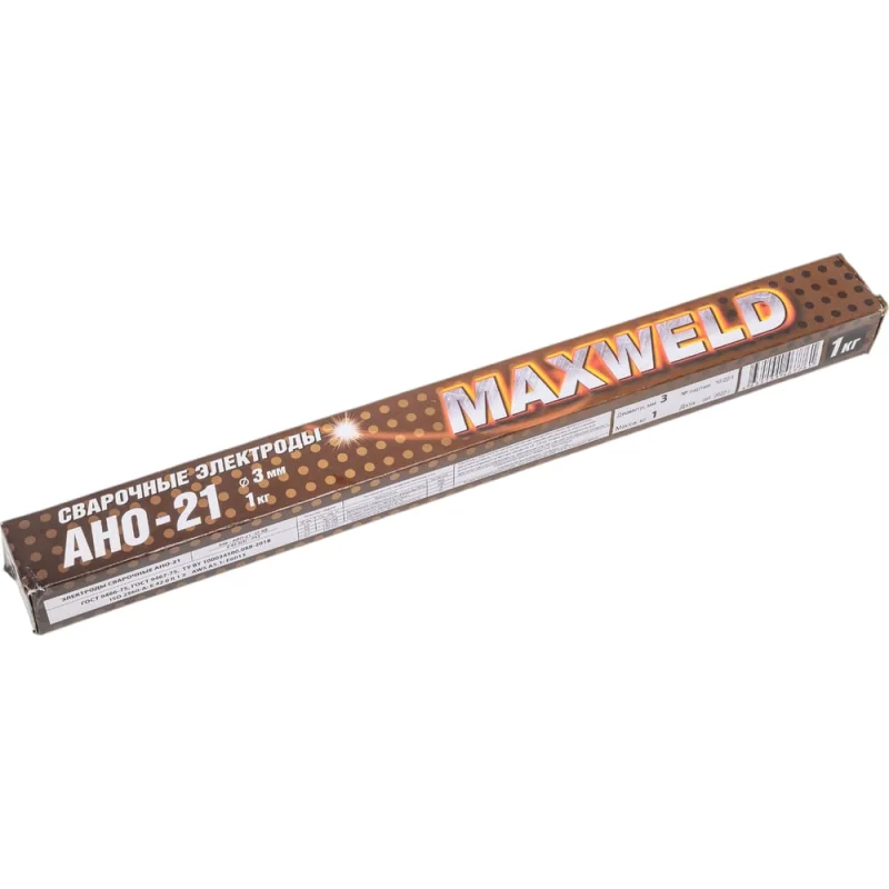 ΠΠ»Π΅ΠΊΡΡΠΎΠ΄Ρ ΠΠΠ-21 (3 ΠΌΠΌ; 1 ΠΊΠ³) MAXWELD ANO31