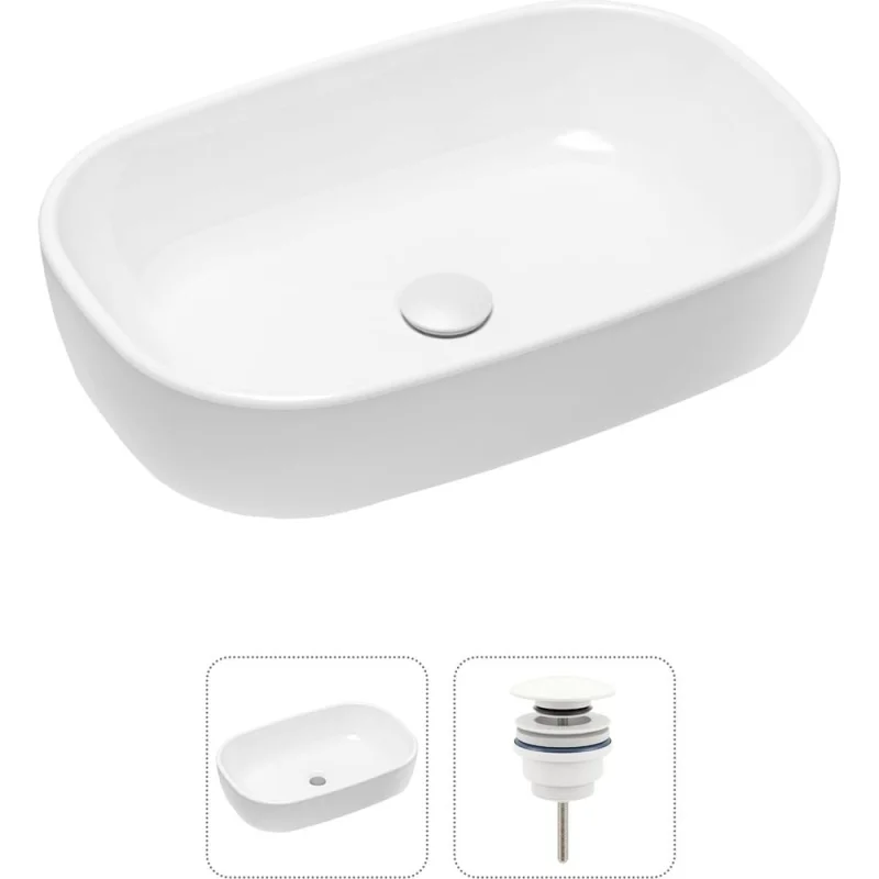 Накладная раковина для ванной Lavinia Boho Bathroom Sink в комплекте 2 в 1 21520797