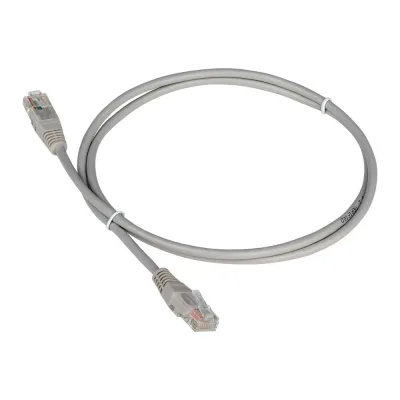 Патч-корд RJ45 - RJ45 TWT 4 пары, UTP, категория 5е, 50 м, серый, 45-45-50-GY