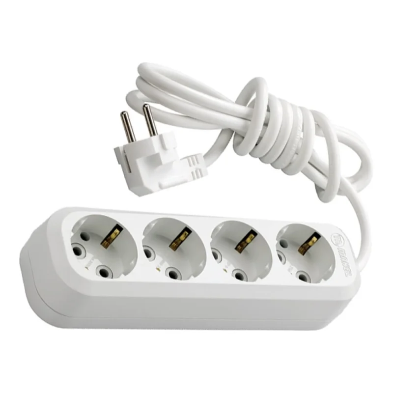 Удлинитель MAKEL 4x2 м, с заземлением MGP152
