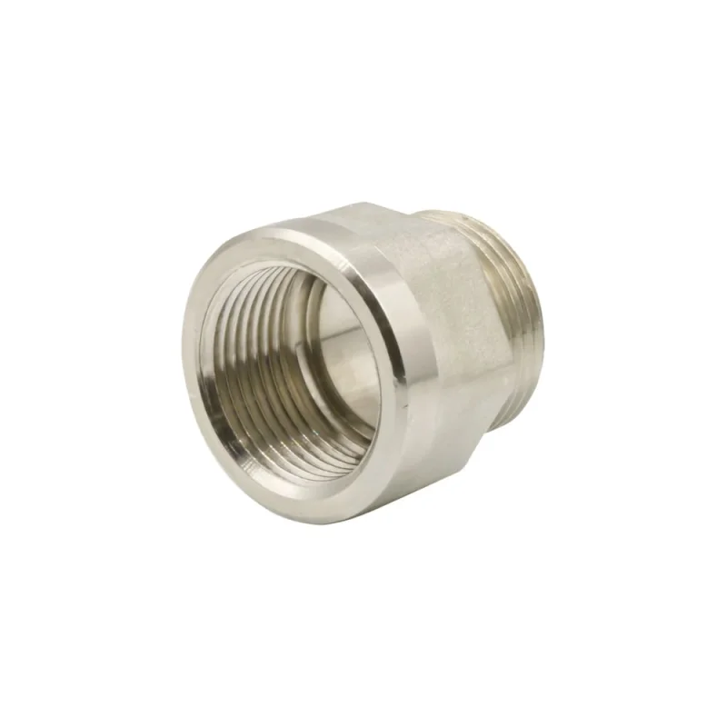 Переходник VRT 3/4'' вн/нар, никель, l20 мм 550965