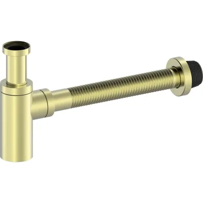 Сифон для раковины Wonzon &amp; Woghand брашированное золото WW-88SS101-BG