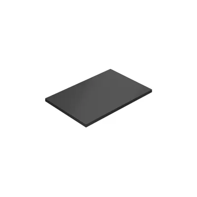 Полка ПРАКТИК ЛДСП GShW 90x40 графит S70299234515