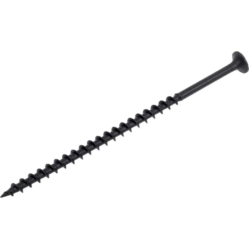 Саморез Качественный КРЕПЕЖ 4,8х 89 потай, крупная резьба, 80 штук 0200379 КЧ