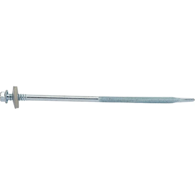 Саморез для сэндвич-панелей Daxmer 6,3/5,5x155 мм, цинк, 250 шт. 317625