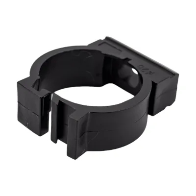 Держатель Greenel с фиксатором для труб D25 мм, 50 шт., черный GE50182-05