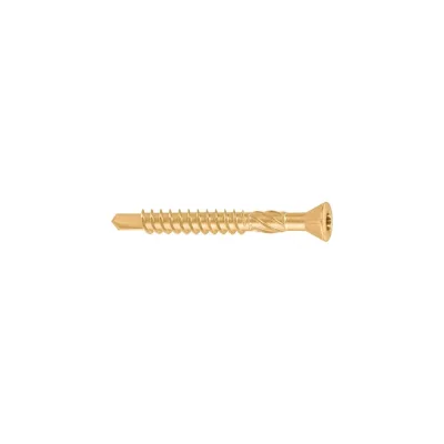 Шуруп для полов и паркета STARFIX 3,2x60 мм, желтый цинк, TORX10, 25 шт. SMZ1-19828-25