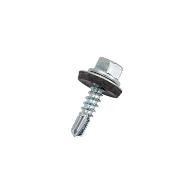 Кровельный саморез Rizzel 4,8x35 цинк сверло №1, 250 шт 00000347343