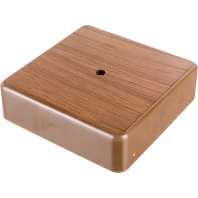 Распаечная коробка IEK КМ для о/п 100x100x29мм дуб UKO10-100-100-029-K24-E