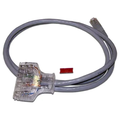 Патч-корд LANMASTER 110 тип - RJ45, 4 пары, UTP, кат 6, 1 м, LAN-45-P4-1.0/6