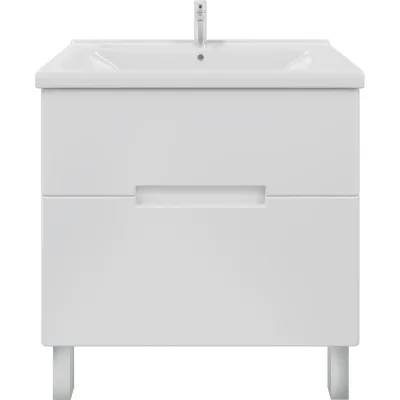Комплект Sanstar напольная тумба Ориана 80 с раковиной Миранда 80 284.1-1.4.1.КМИР