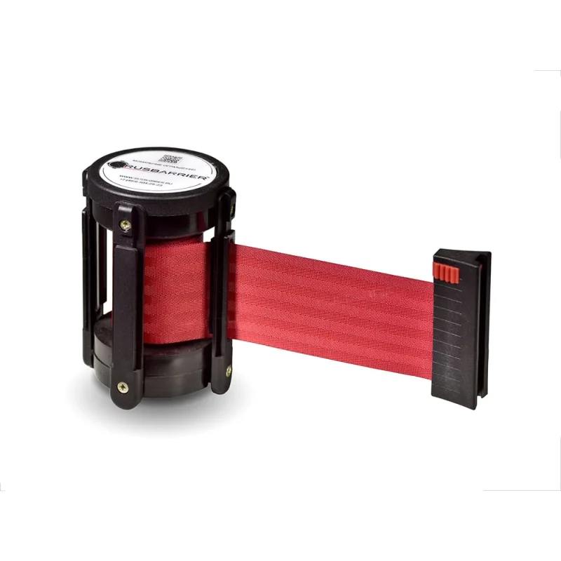 Кассета с вытяжной 5-метровой красной лентой Rusbarrier KVL-05 red
