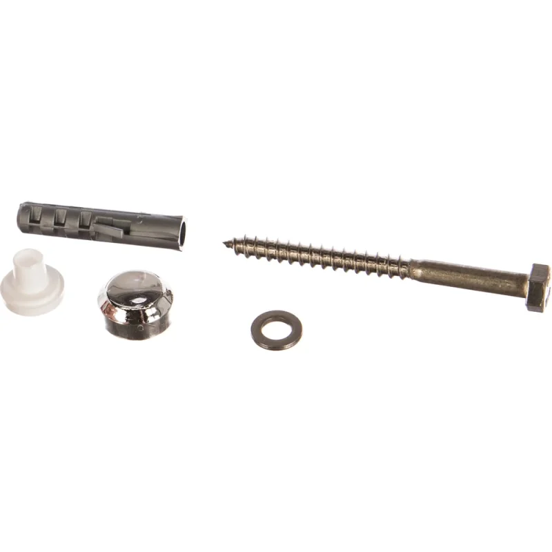 Комплект крепления для унитаза Госкреп 8х40 с хромированной заглушкой 2 шт. 9-0016560