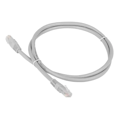 Патч-корд RJ45 - RJ45, 4 пары, UTP, категория 6, 7 м, серый, TWT-45-45-7.0/6-GY
