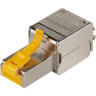 Полевой коннектор экранированный LANMASTER RJ45 8P8C кат.6 LAN-TMP-S6