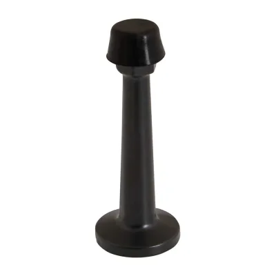 Дверной настенный упор FUARO STOPPER/15 (DS-15) BL-24 черный 43251