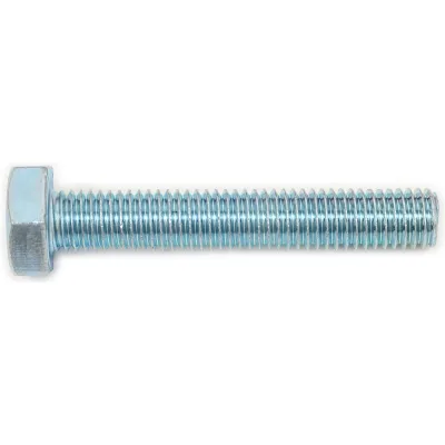 Болт STEELREX DIN 933, класс прочности 5,8, цинк, М10x60 мм, 15 шт. 0211010060B400001532