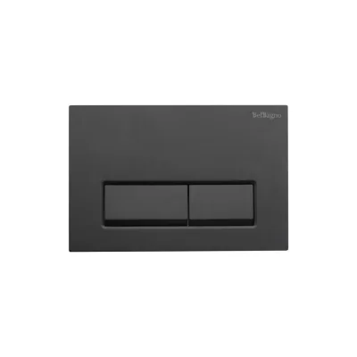 Кнопка смыва BelBagno черный матовый BB-15R-NERO.M