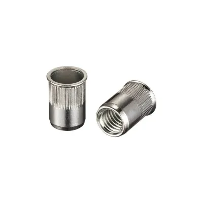 Заклепка-гайка ОПМ 110004 М8x16,5 zn РИФ с умен. бортиком 100 шт УТ000166345