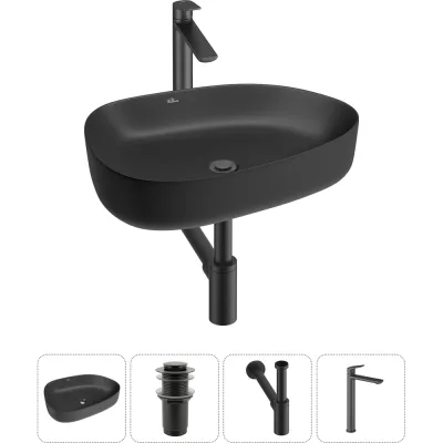 Набор Wellsee 4 в 1 Belle Spa 3.0 накладная раковина 55x40 см 20212740R