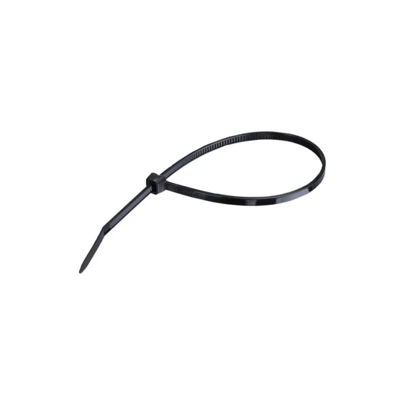 Хомут стяжка нейлоновая SUPRLAN 2,5x100мм черная UV (100pcs) 06-1009
