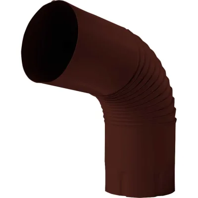 Колено трубы NIKA ПРОЕКТ круглое, D150 мм, RAL 8017 В0000034270