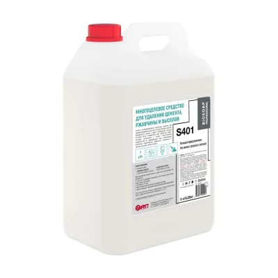 Средство для удаления цемента, ржавчины и высолов АиС BIOSOAP Proffecional / S401 5л 9041495