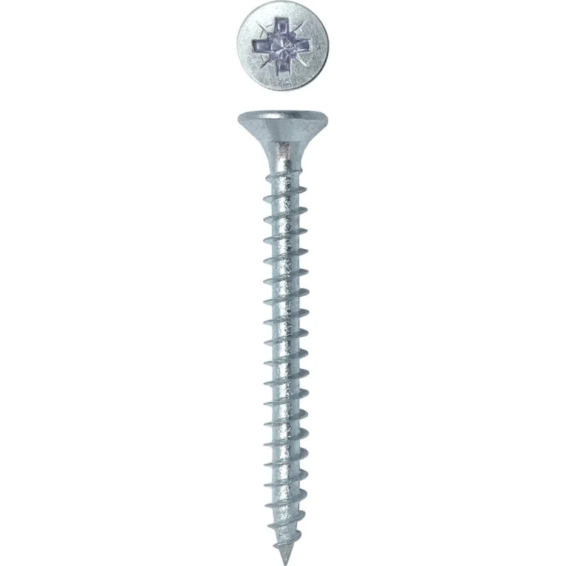 Универсальный саморез Rizzel Pz 3,5x35 белый цинк 10000 шт 00-00464271