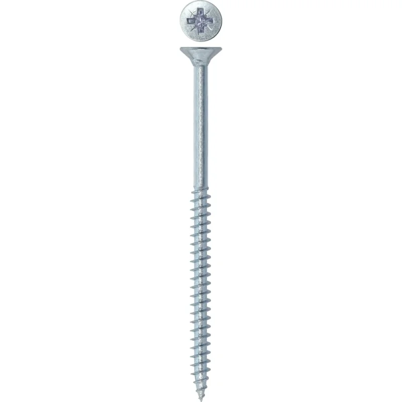 Универсальный саморез Rizzel Pz 5,0x100 белый цинк 2000 шт 00-00464321