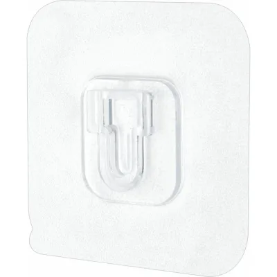 Самоклеящиеся крючки-кроншетйны LAIMA 6x6 см, комплект 10 шт., акриловый клей 608794