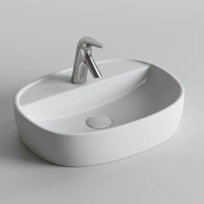 Накладной умывальник Ceramicanova Element 500x380x120 мм CN6036