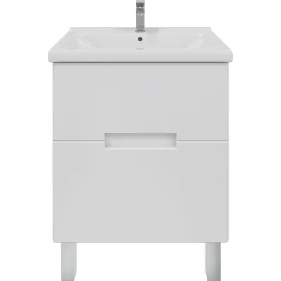 Комплект Sanstar напольная тумба Ориана 60 с раковиной Миранда 60 282.1-1.4.1.К