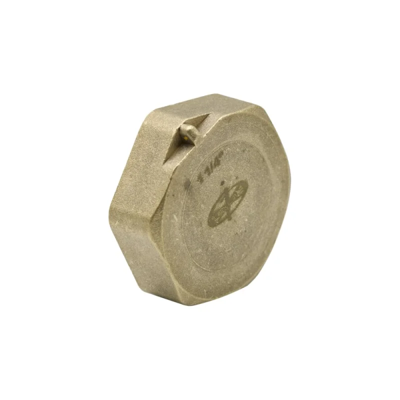 Заглушка LEXLINE 1 1/4'' вн, латунь, с контрольным отверстием, 32 551742