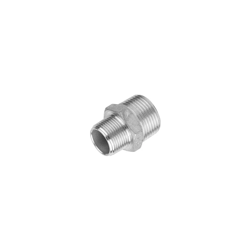 Переходной ниппель TITAN LOCK сталь, 1.1/4", НР BSP/НР NPT, TL1.1/4RMBS-MNP