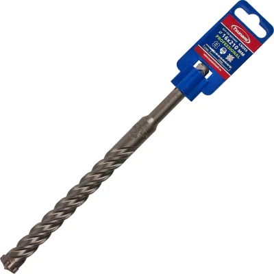 Бур по бетону Tsunami PROFESSIONAL Cross 16х210/160 мм, SDS-plus T10610300016210
