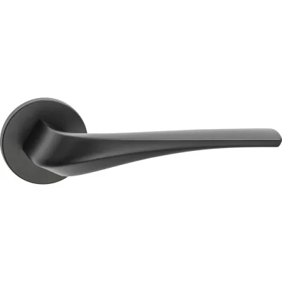 Дверная ручка PUERTO Соффиони, серия SLIM, черный INAL 547-06 slim B