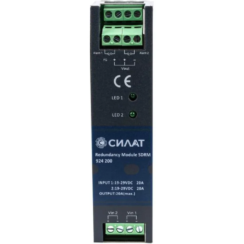 Модуль резервного питания на DIN-рейку СИЛАТ 20A, 24V / 24V 1 шт 924200