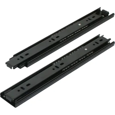 Направляющие StahlBuro шариковые, 2 шт., 45-300 /12/ черный 16325