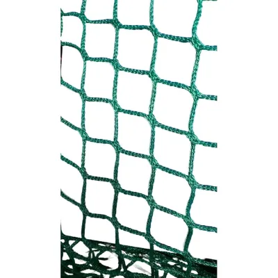 Защитная отражающая сетка ЧЗМ /Сетка полипропиленовая (п/э) 15х50м 100х100 зеленая Ø4мм 9082