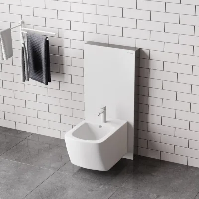 Комплект для биде со смесителем WasserKraft Нааб Naab 86BDT.050.WH.SQ5506