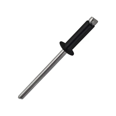 Заклепка вытяжная Stalmax LZV 4,0х10 Al/St (RAL 9005) с выпуклой шляпкой (арт. 10428) алюминий/сталь (уп. 1000 шт) 10428-023