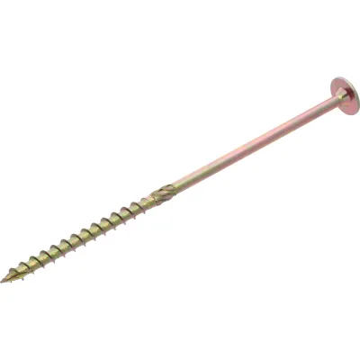Конструкционный шуруп по дереву RMG прессшайба, 8x200 шлиц TORX 40 (350) Ш/К-Ц-008-0200-Т40-0350