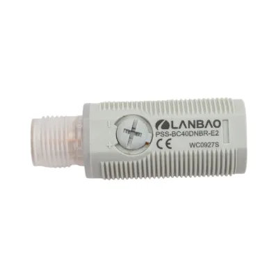 Оптический датчик диффузный Lanbao PSS-BC40DNBR-E2, Sn=400 мм, NPN NO/NC (Програм)10...30DC, разъем М12, 07-00036740