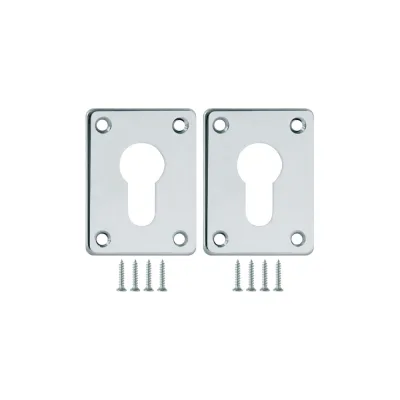 Накладка на цилиндр FUARO ESC.C+C/K.set (ESC083) CP хром (2 шт.) 27845